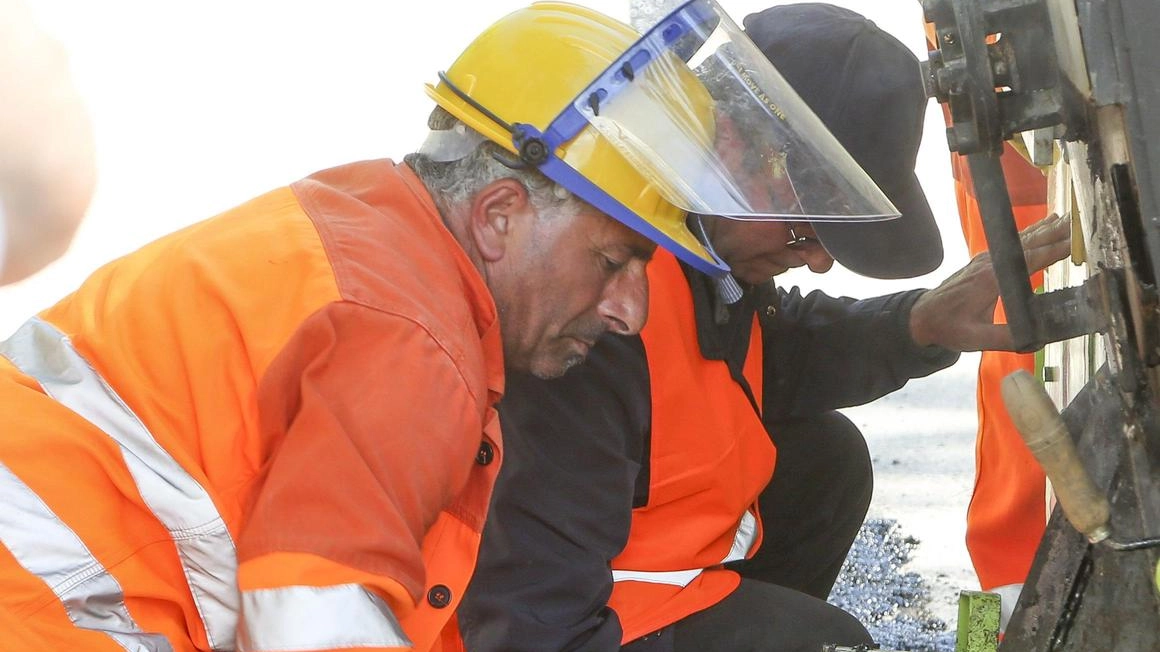 Il cantiere dell’asilo alla Spiaggina