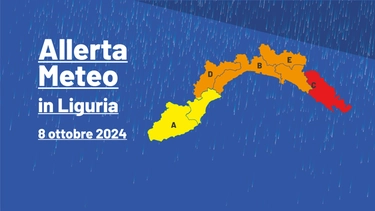 Allerta meteo rossa alla Spezia e provincia, il meteo fa paura