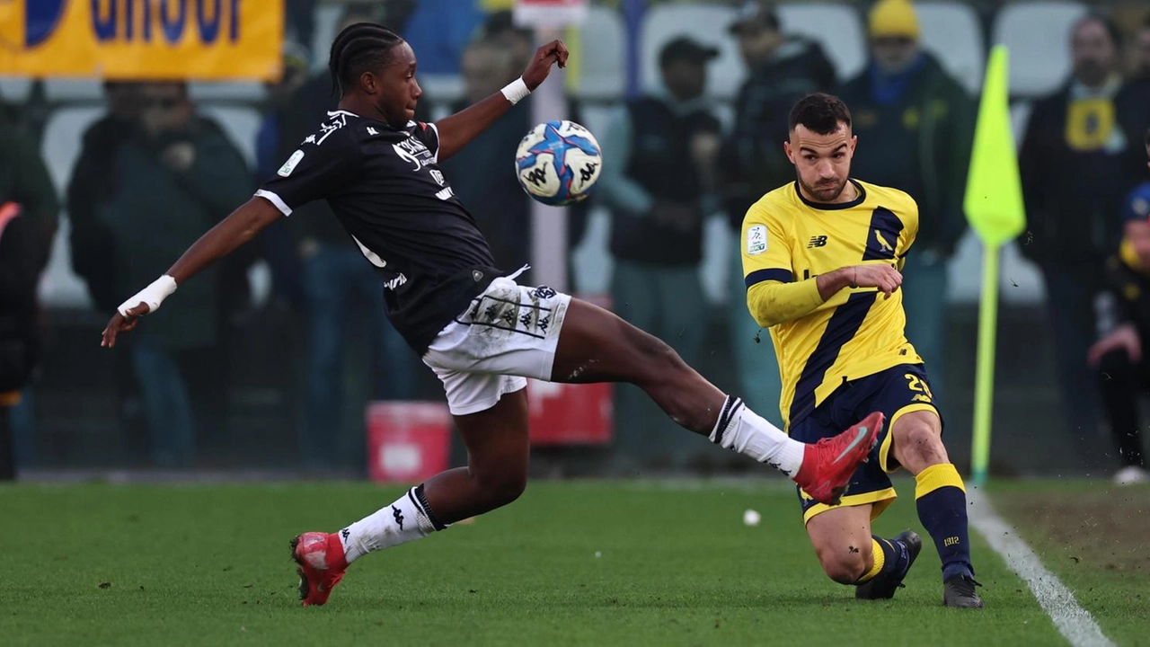 La tifoseria spezzina immortalata nel settore ospiti dello stadio Braglia. A questo giro in trasferta a Modena erano presenti 1.256 supporter bianchi che hanno inscenato la solita coreografia di sciarpe e bandiere