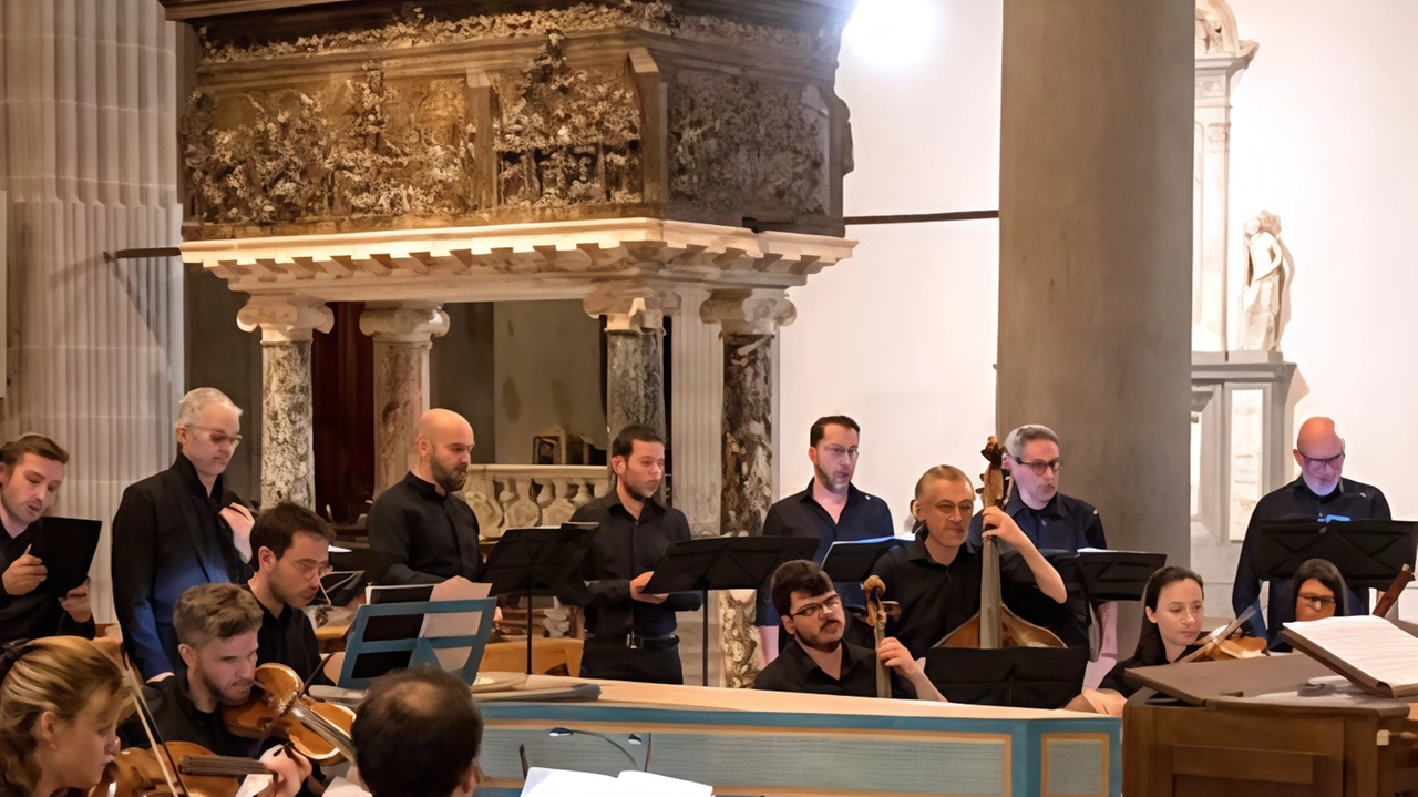 L’ensemble Lilium Cantores, che eseguirà la Passione di Cristo di Bach nel trecentesimo anniversario dalla prima esecuzione