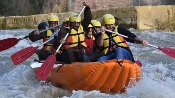 Squadra grossetana  alla finale nazionale  del Palio Rafting