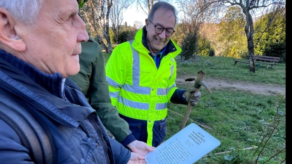 Firenze, il parco di Villa Ruspoli diventa fruibile dai non vedenti