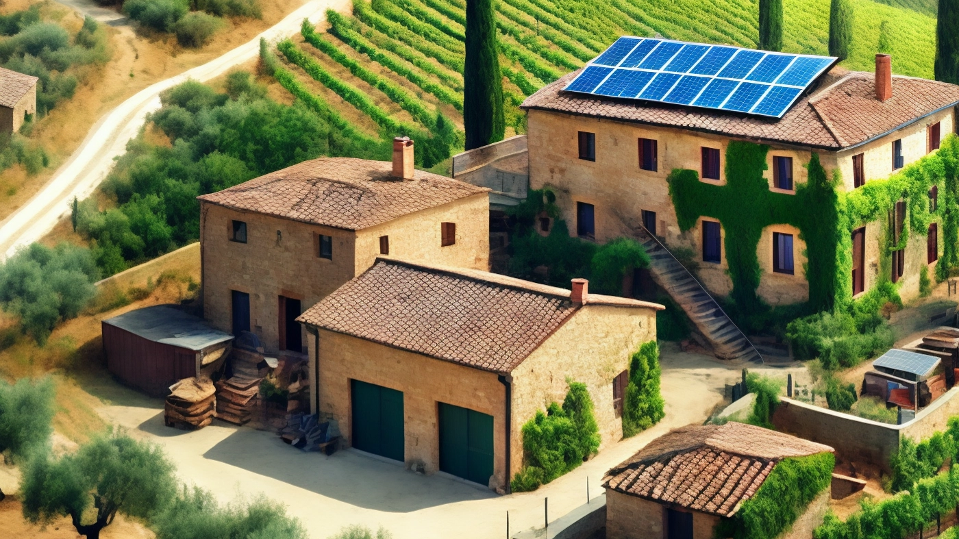 La capitale del solare. Primi in Toscana e sesti in Italia con  10 mila impianti