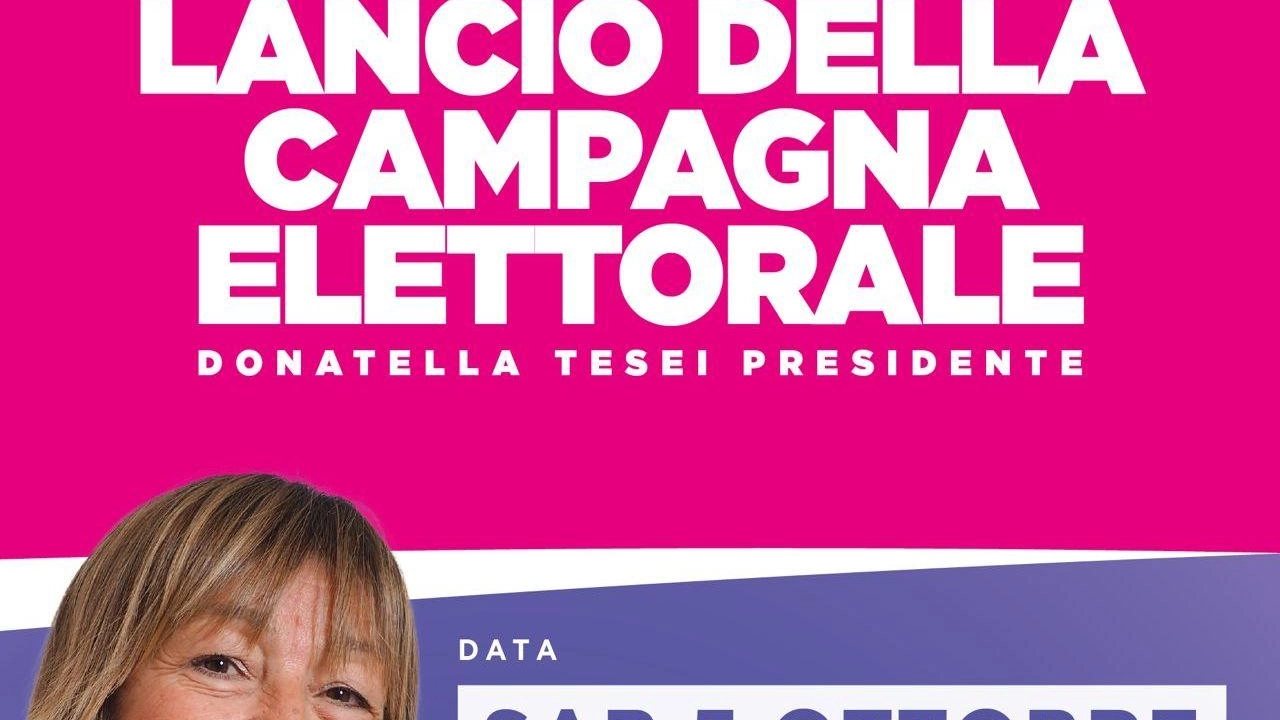 La campagna elettorale di Donatella Tesei per la presidenza della Regione Umbria inizia oggi a Bastia Umbra. La governatrice leghista punta al secondo mandato, supportata da forze di centrodestra. Ha sottolineato il lavoro svolto per il settore agricolo e la sostenibilità ambientale ed economica durante un incontro con Coldiretti a Palazzo di Assisi.