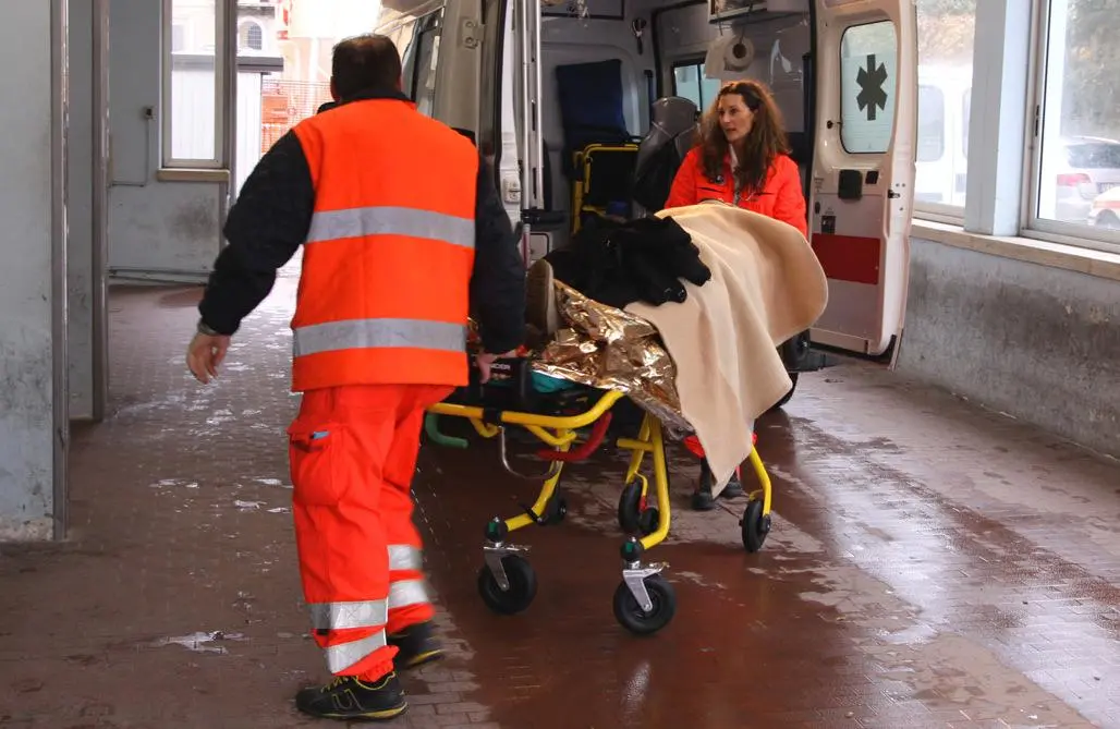 Colpito con una sedia alla fine della partita