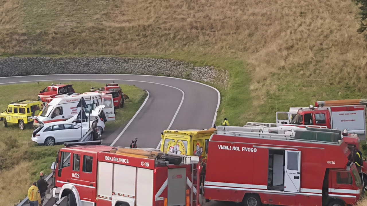 La macchina dei soccorritori si è messa subito in modo e le ricerche sono proseguite per tutta la notte (foto di repertorio)