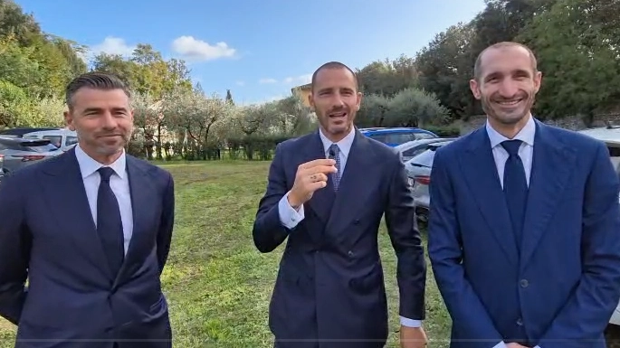 Gli amici della Bbc: Barzagli, Bonucci e Chiellini