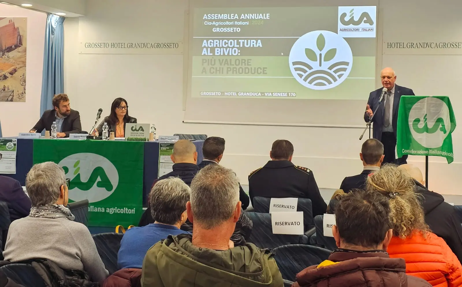 Grosseto, l’assemblea annuale della Cia. “Agricoltura a un bivio. Crisi e vincoli: serve coraggio”