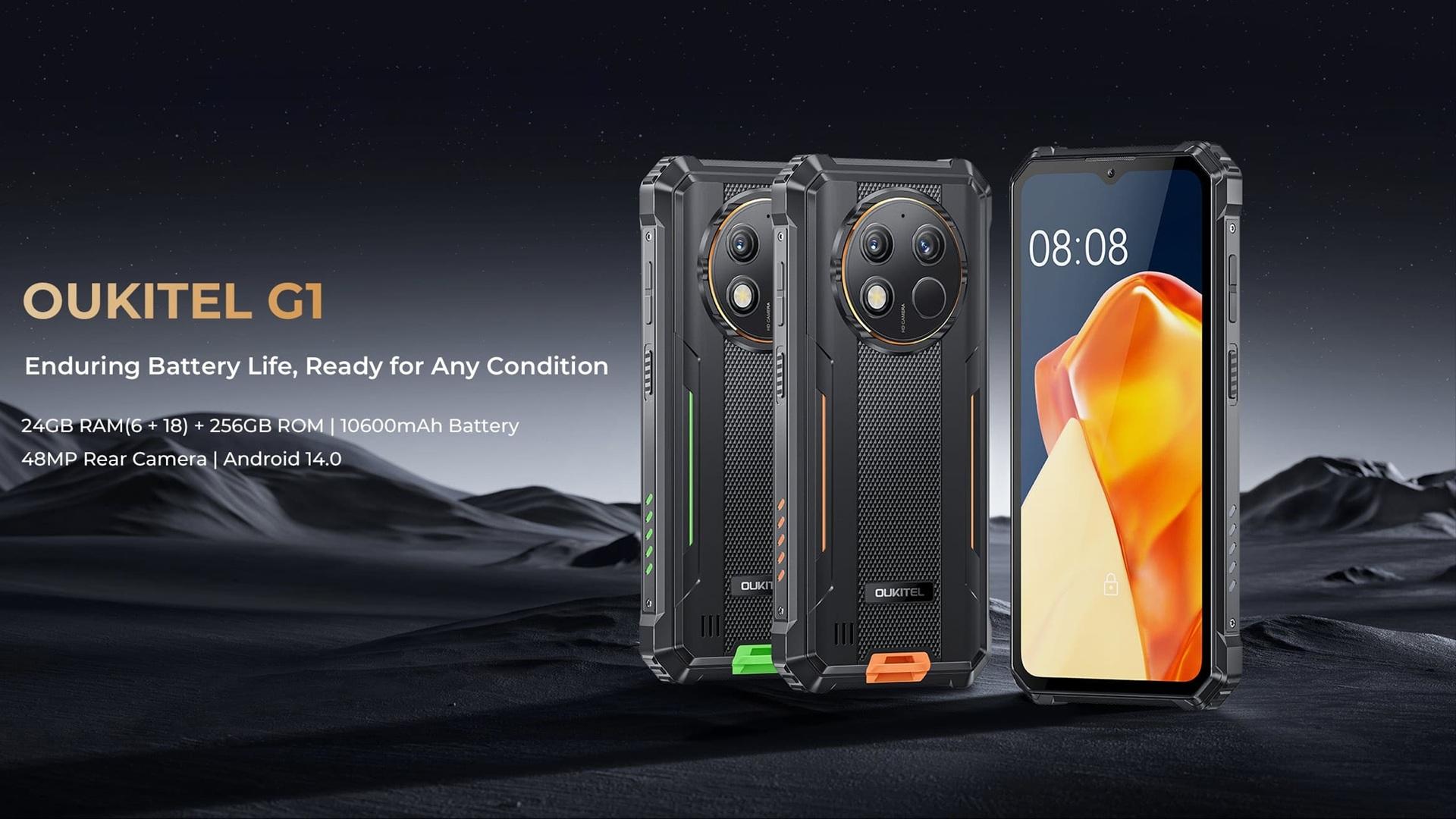 OUKITEL G1: super prezzo su Amazon, è il rugged phone economico da prendere