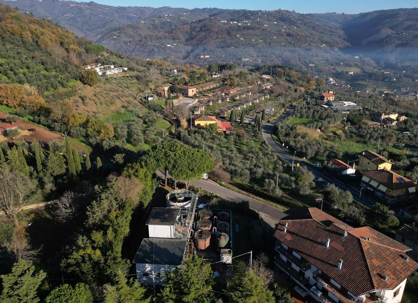 La turbina di Vico. Dall’acqua della Nievole si ottiene energia pulita