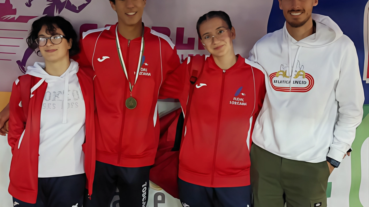 Arniani, Fabbriciani e Misuri hanno rappresentato la Toscana ai campionati italiani .