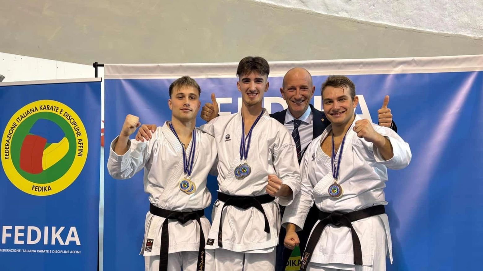 Pierozzi, Serrao e Bocchi dettano legge nel “Trofeo delle Regioni“ di Karate