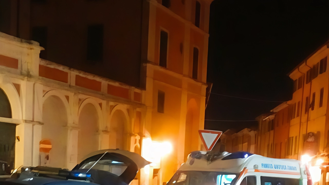 Forze dell’ordine e ambulanza