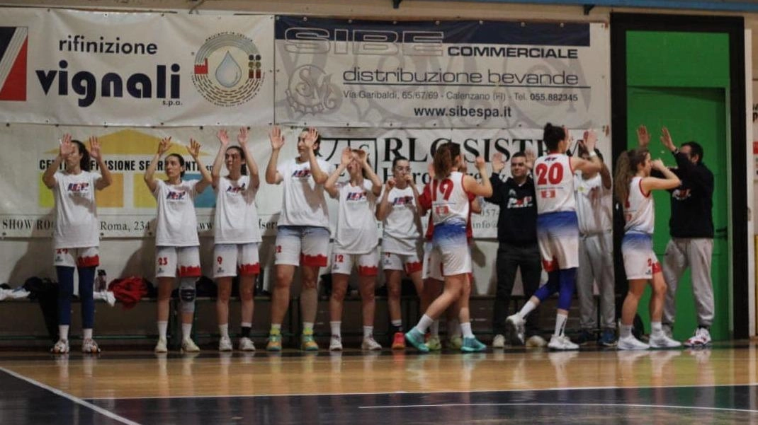 Le ragazze della PfP sul parquet