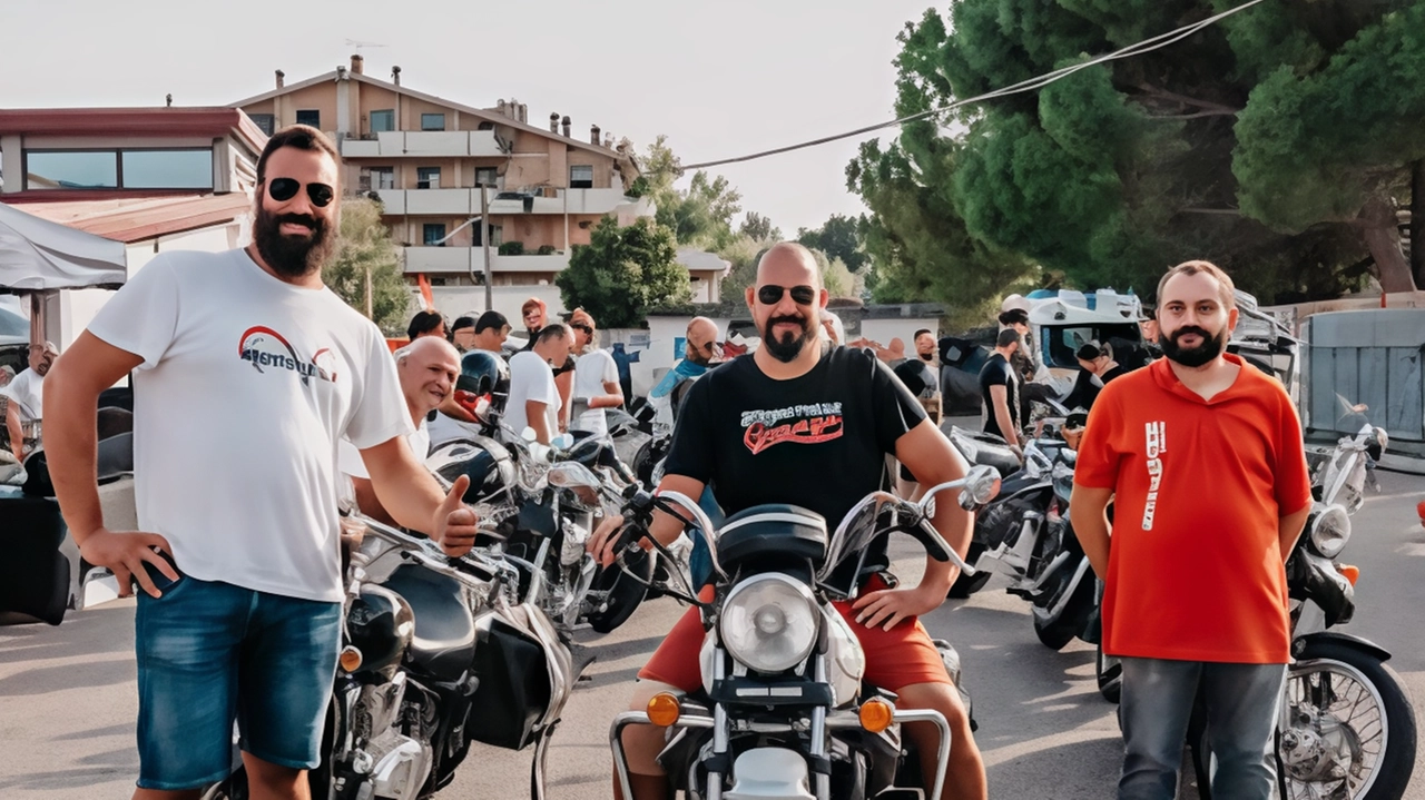 Alcuni motociclisti che hanno partecipato alla scorsa edizione della manifestazione «Motovela»