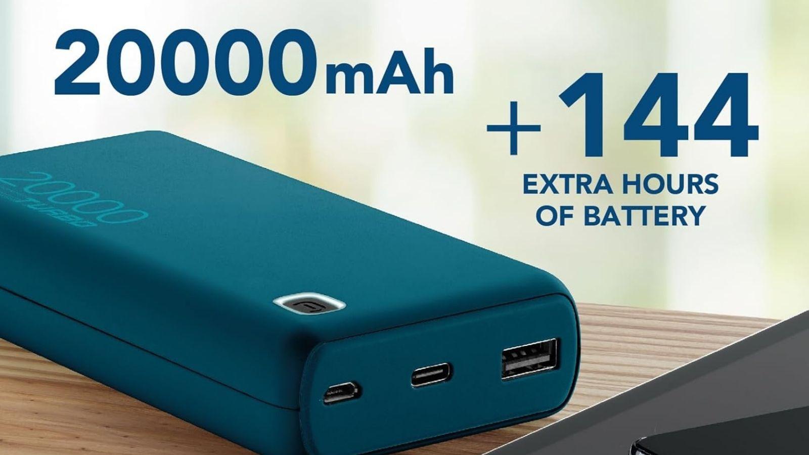 Ricarica veloce e affidabile: powerbank da 20.000mAh con fast charging in SUPER SCONTO