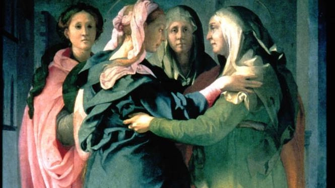 Il Pontormo trova casa. La Visitazione   esposta nella villa medicea