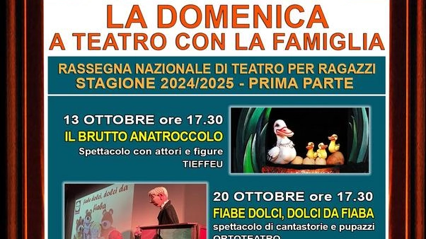 Torna al Teatro di Figura Perugia la stagione "La domenica a teatro con la famiglia" con 22 spettacoli per bambini e famiglie. Programma vario con burattini e marionette, tra cui "Il brutto anatroccolo" e "Cenerentola". Tieffeu propone produzioni classiche e moderne, confermando il successo del teatro di figura per coinvolgere grandi e piccini.