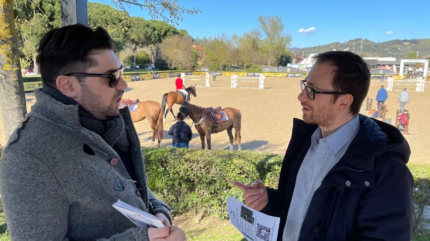 A sinistra il presidente Matteo Galli, a destra il consigliere Simone Rosadini