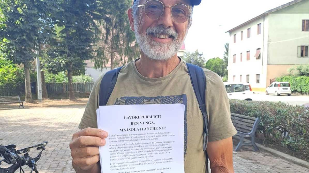 Fabrizio Parducci residente in zona stadio si sta attivando per promuovere una serie di iniziative di protesta contro la chiusura di via Falcinello