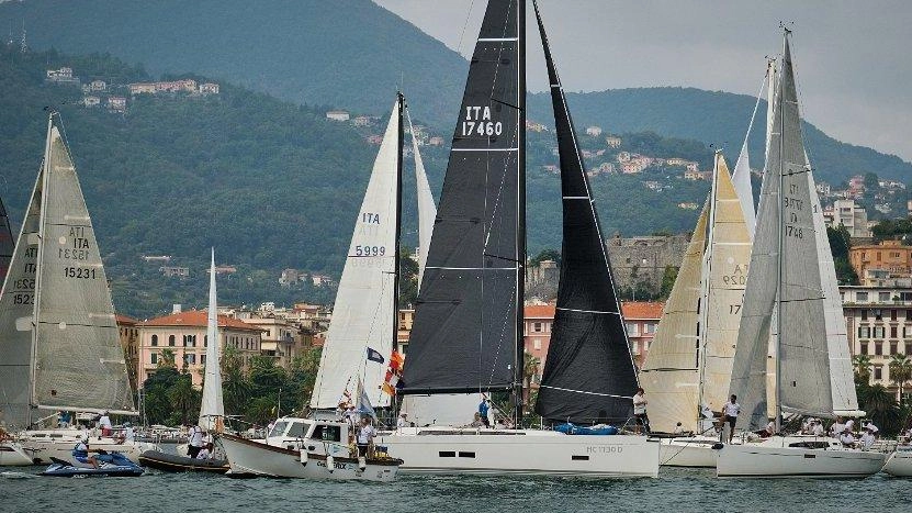 Un momento delle regate della Golfo dei Poeti Cup che si sono svolte lo scorso anno e che hanno visto un’ampia partecipazione