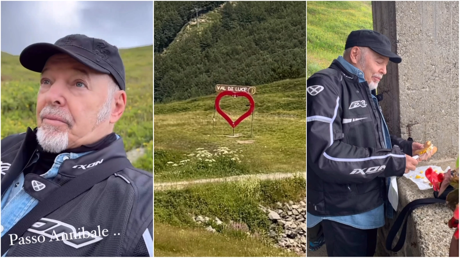 Vasco Rossi, la passeggiata in Val di Luce (Video Instagram)