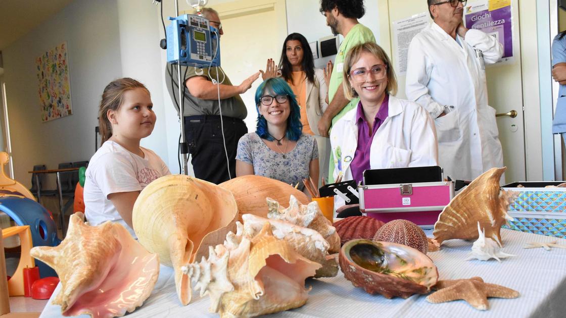 Il mare in una stanza dell’ospedale. Progetto Malakos per la Pediatria