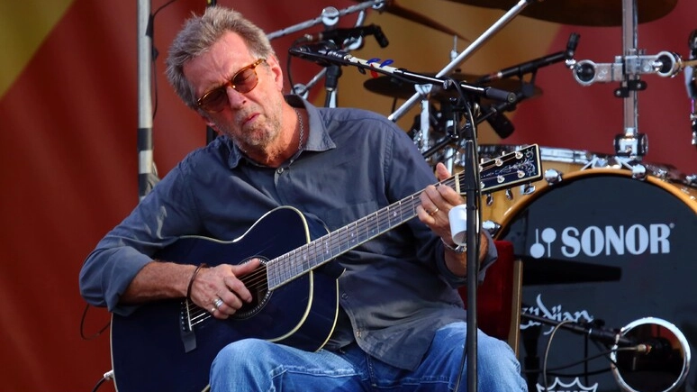 Eric Clapton (Foto Ansa)