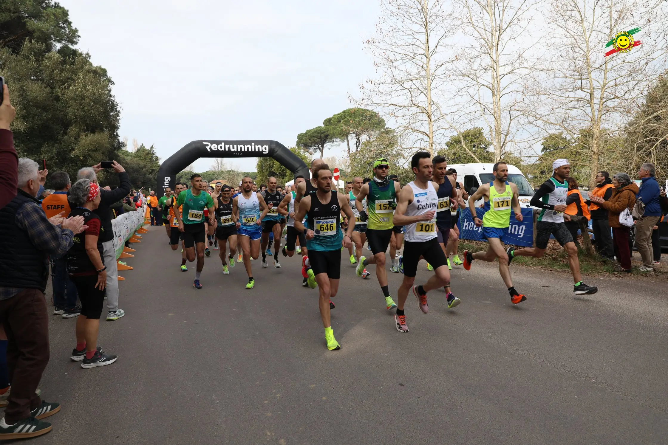 A San Rossore tutti di corsa per ricordare Luca. Foto e classifica