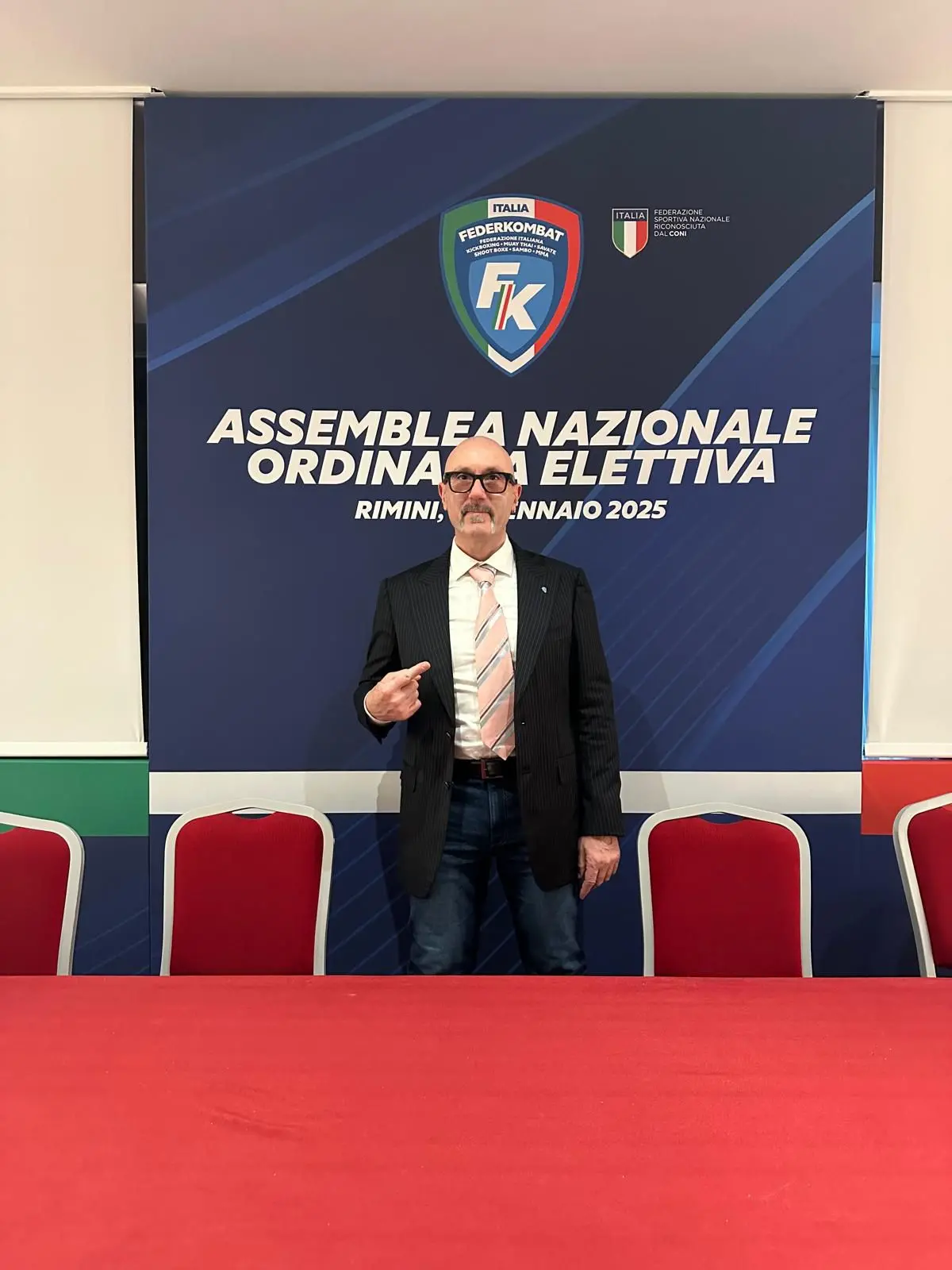 Il pratese Francesco Mazzoni è un nuovo consigliere federale nazionale di Federkombat