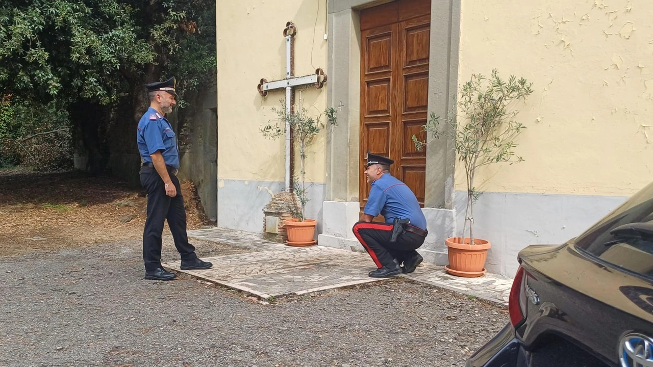 I rilievi dei carabinieri