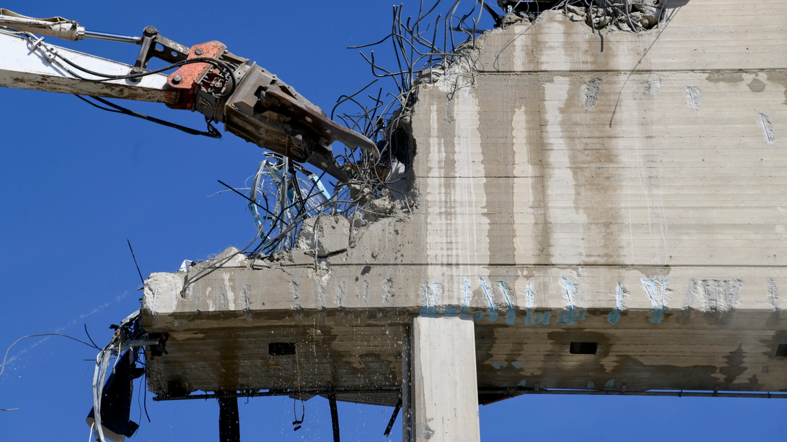 Lavori allo stadio (foto Germogli)