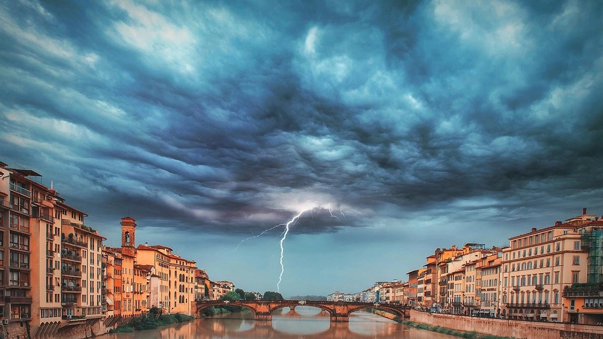 Maltempo a Firenze