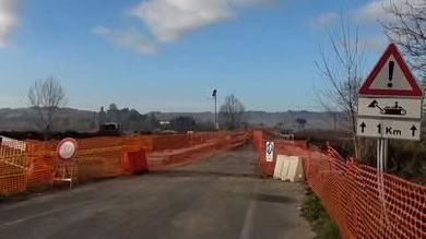 Il ponte della Casanova a Buonconvento è chiuso dal 6 settembre 2023