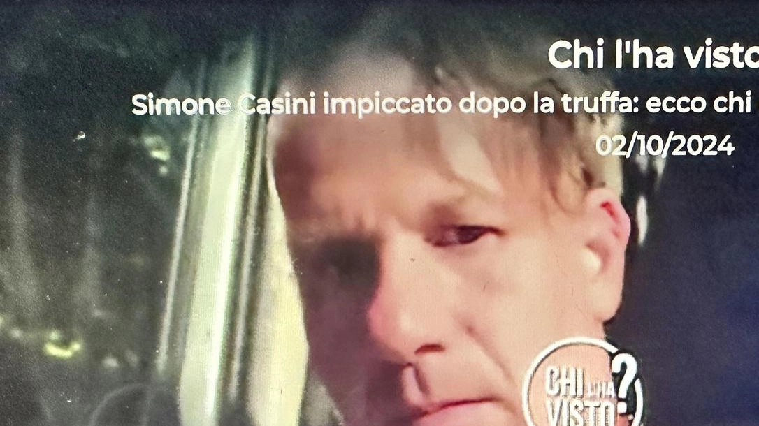 I genitori di Simone Casini con l’avvocato Enrico Valentini a ’Chi l’ha visto?’