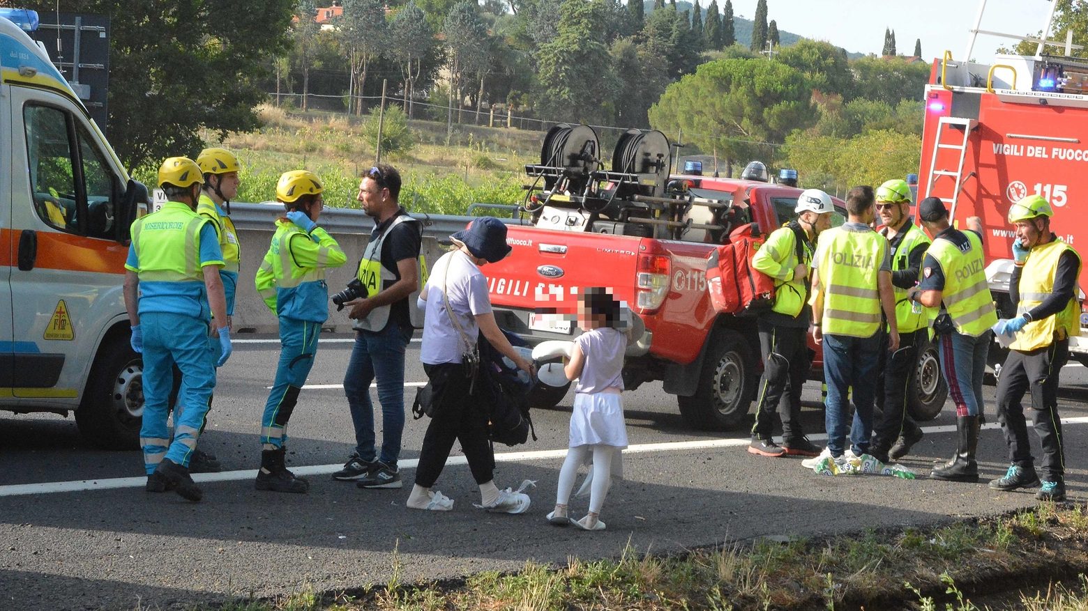 Arezzo Incidente mortale in A1 coinvolto un pullman di turisti