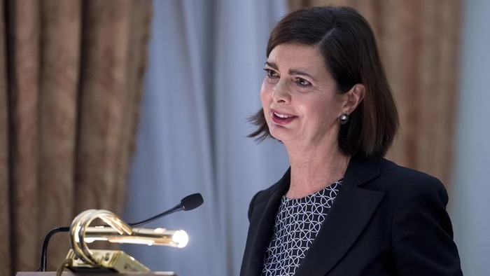 Presidente del Comitato per i diritti umani Laura Boldrini (foto d'archivio, Ansa)