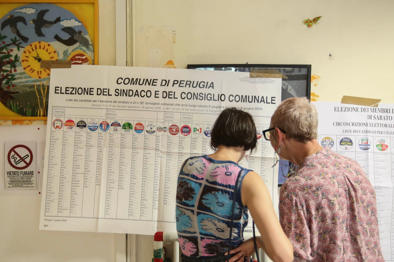 Perugia al voto (Foto Crocchioni)
