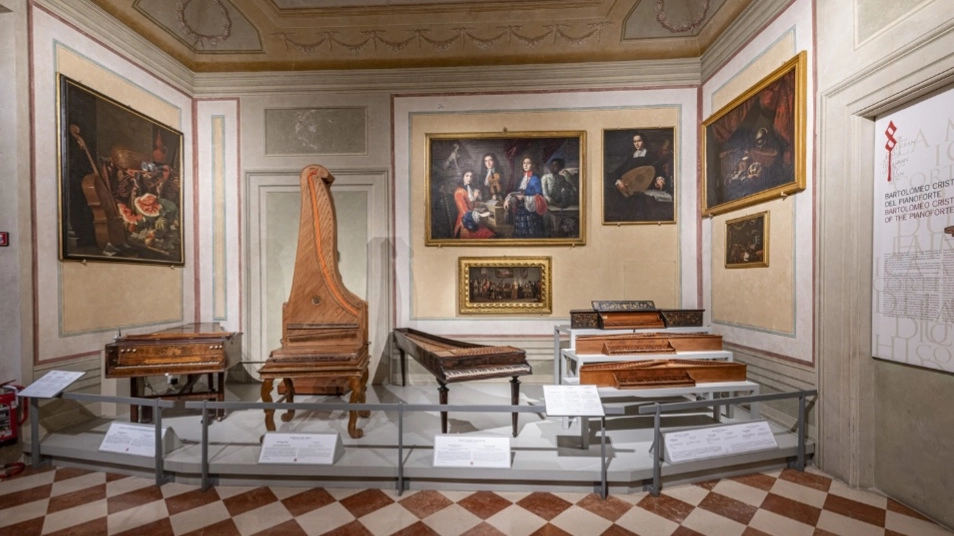 Galleria dell’Accademia, esposte per la prima volta tre spinette del Cinquecento