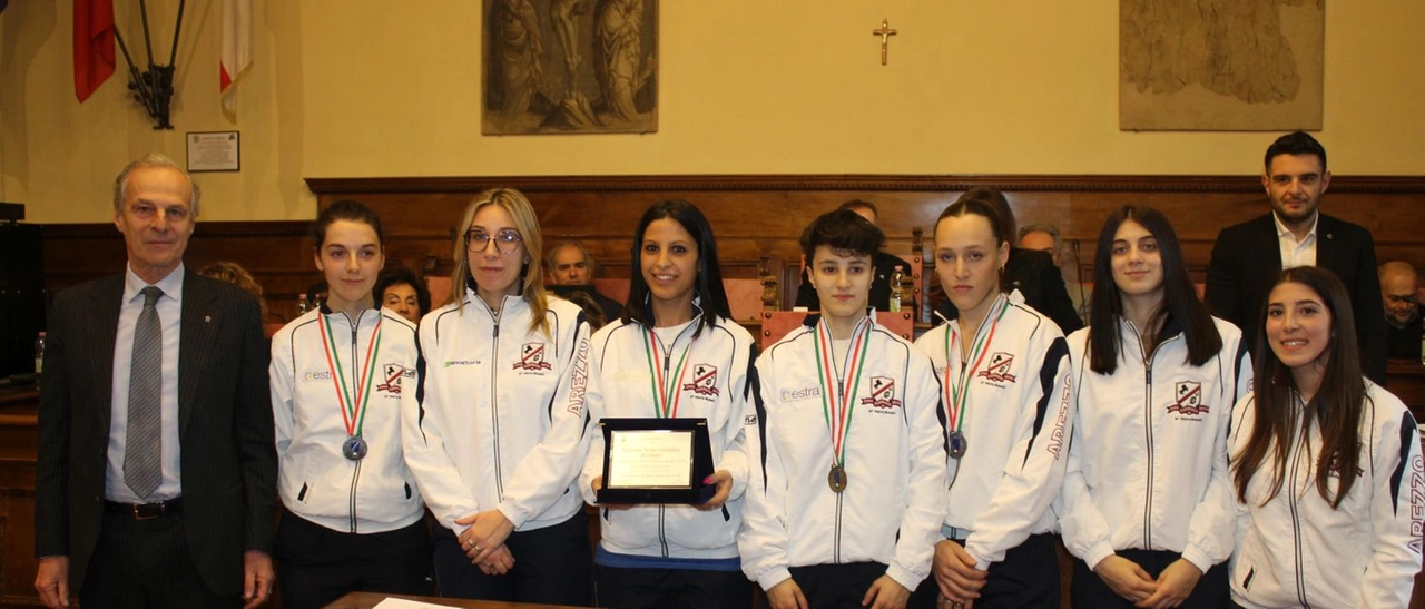 Circolo Schermistico Aretino “Campione Italiano” a Squadre U14