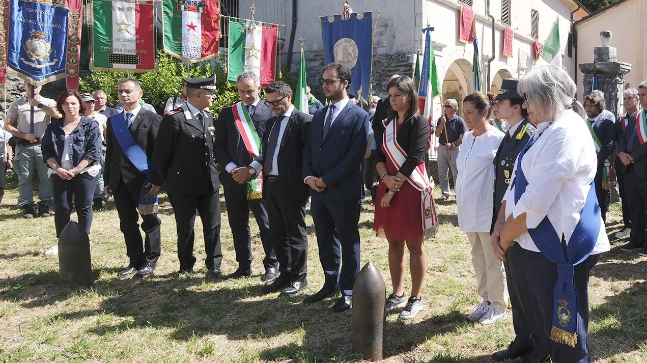 La recente celebrazione in ricordo delle vittime della strage di Vinca, una delle tante nel territorio di Fivizzano