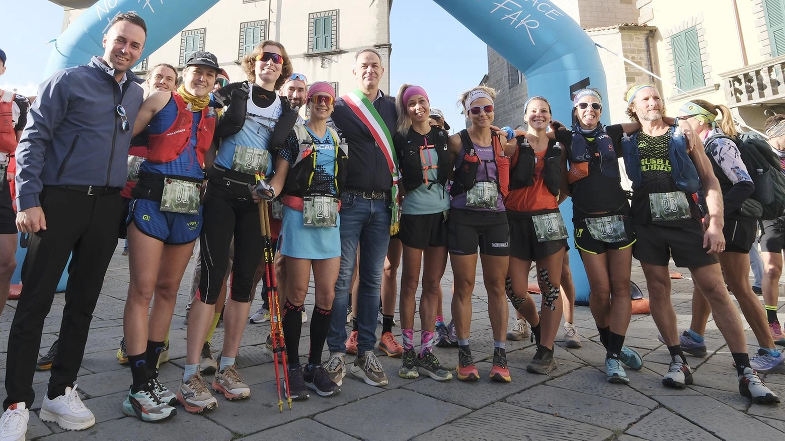 Una sfida da campioni. Vorti primo alla Sky Race: "Lunigiana terra unica"