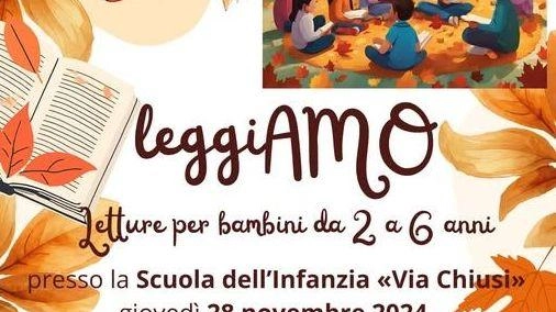 Progetto "LeggiAmo". Impariamo a farlo  fin da piccoli