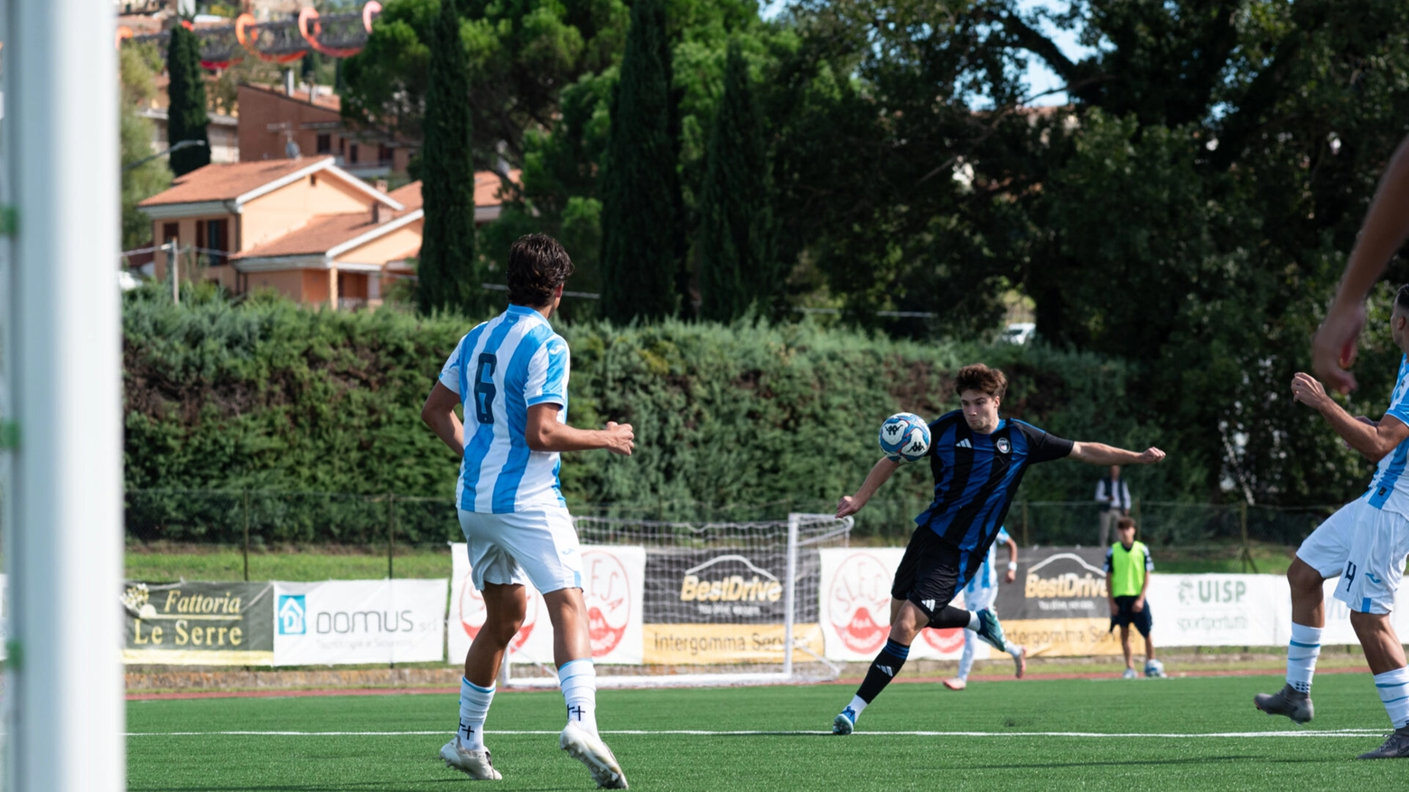 Ferrari in gol (Foto Pisa SC)