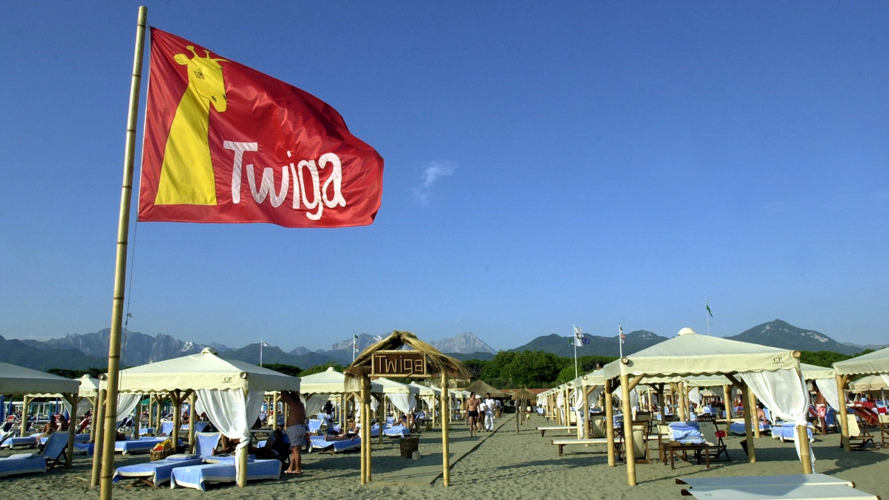 Il Twiga di Marina di Pietrasanta (foto Aldo Umicini)