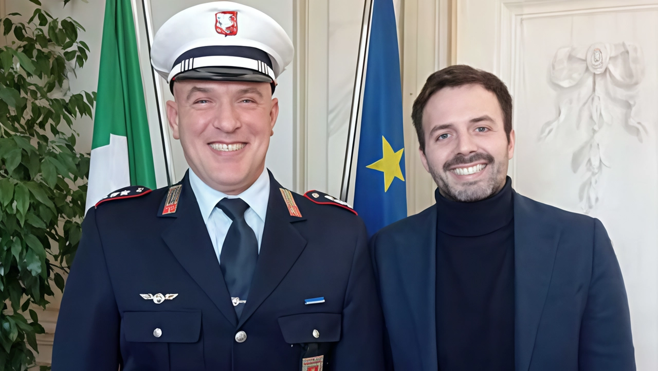 l comandante della polizia municipale campigiana Simone Orvai con il sindaco Andrea Tagliaferri. Entrambi sono soddisfatti dei risultati