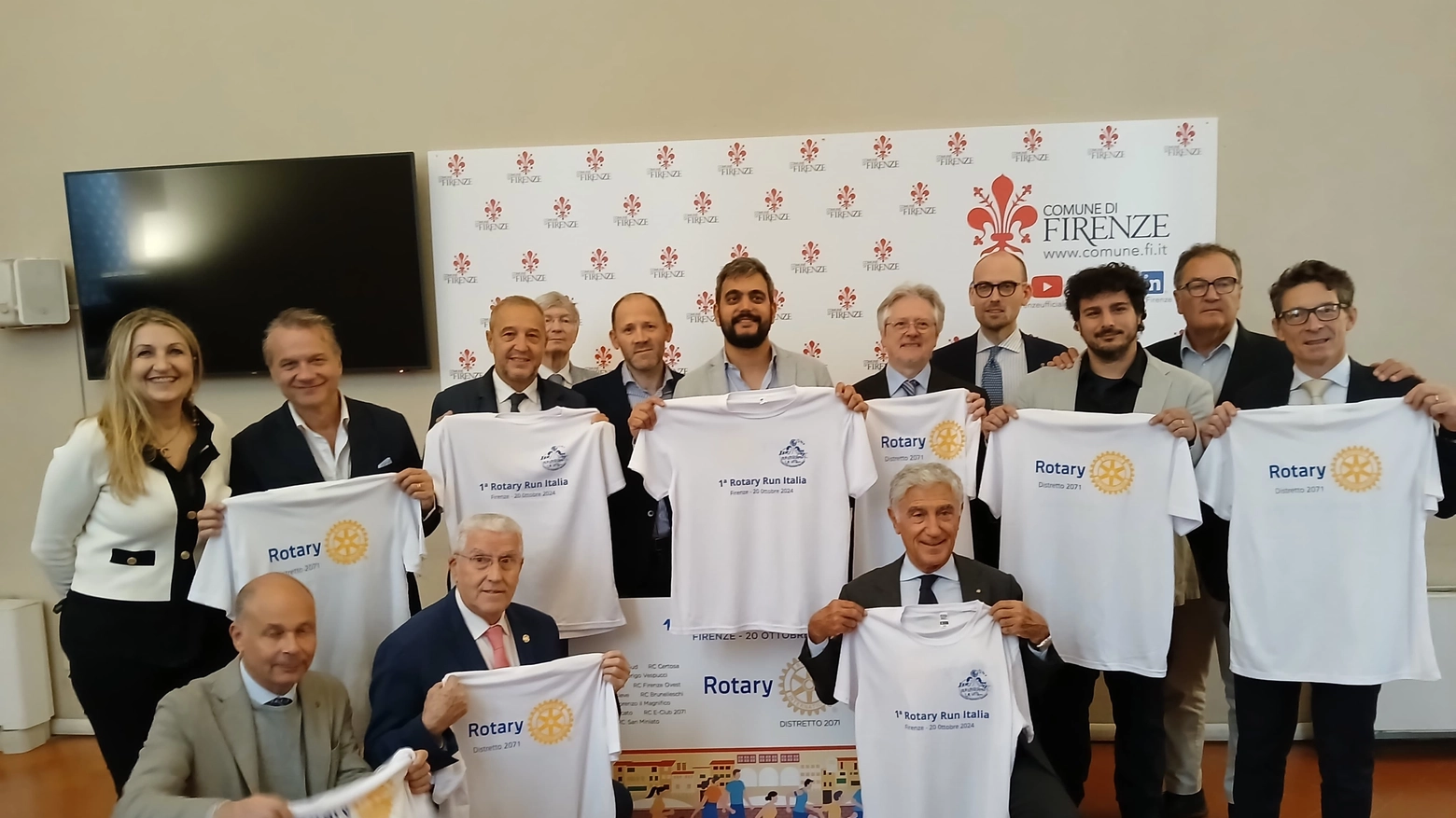 La presentazione della Rotary Run 