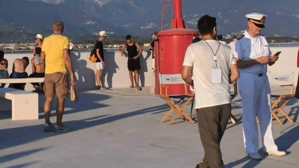 La nuova passeggiata a mare a Marina di Carrara