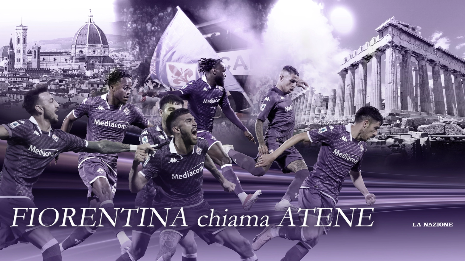 Fiorentina ad Atene per la finale di Conference League