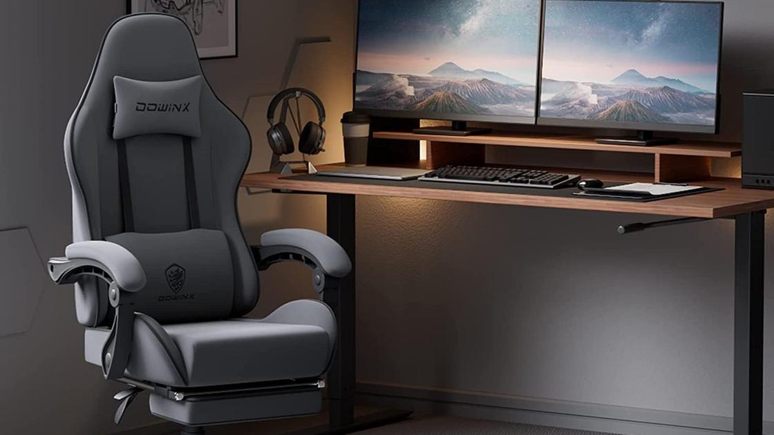 Perfetta per il gaming e lo smart working: sedia ergonomica Dowinx con supporto lombare, ora in offerta con il 5% di sconto per un periodo limitato